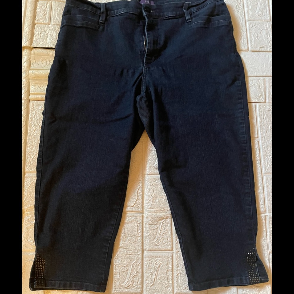 NYDJ Capri crop jeans